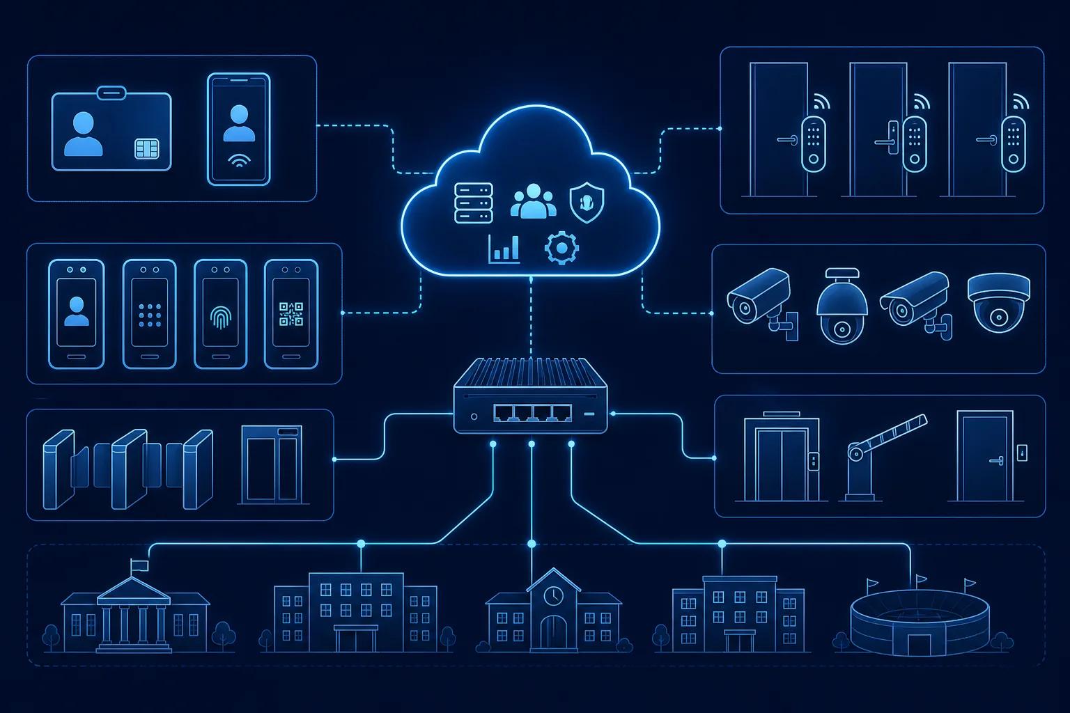 Integrated AIoT Smart Space Solution architecture