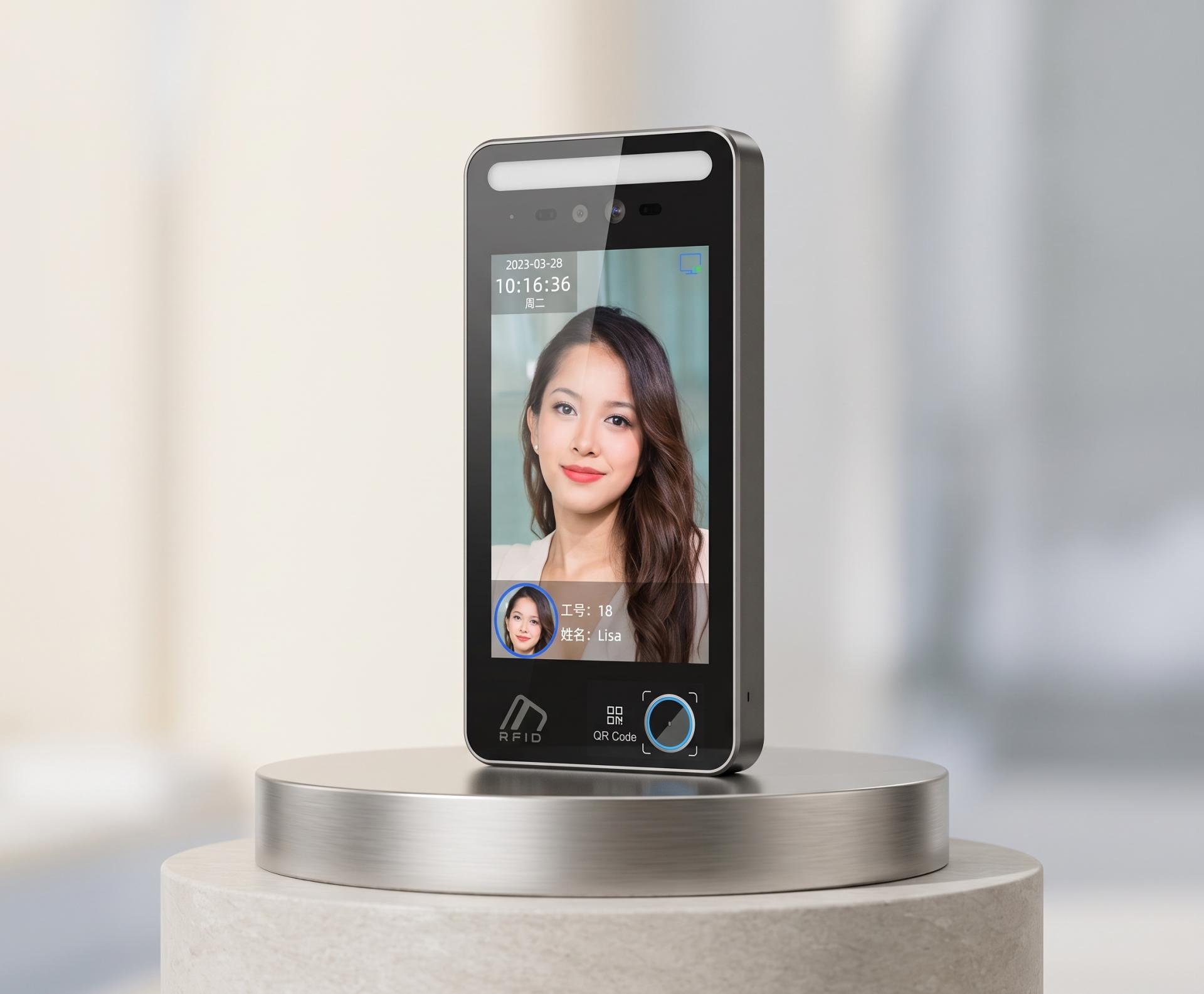 Ai28EFW Dynamic Facial Recognition Terminal smart lock product image