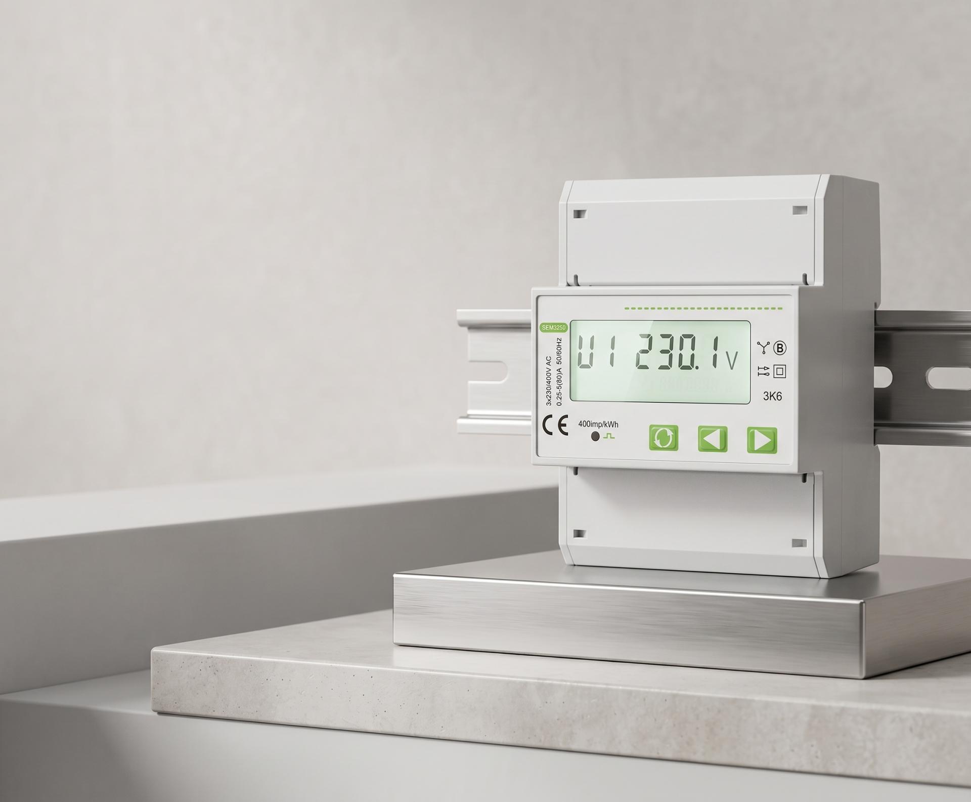KEYPLUS SEM3250 Three-Phase DIN-Rail Energy Meter smart lock product image