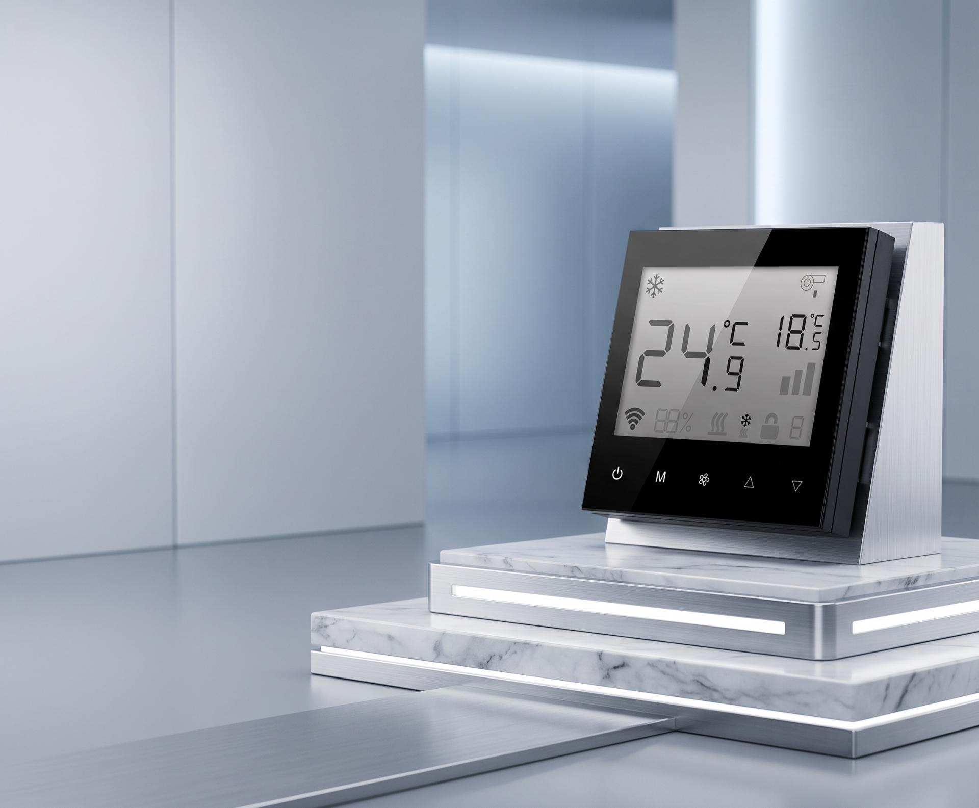 Smart HVAC Touch Thermostat smart lock product image