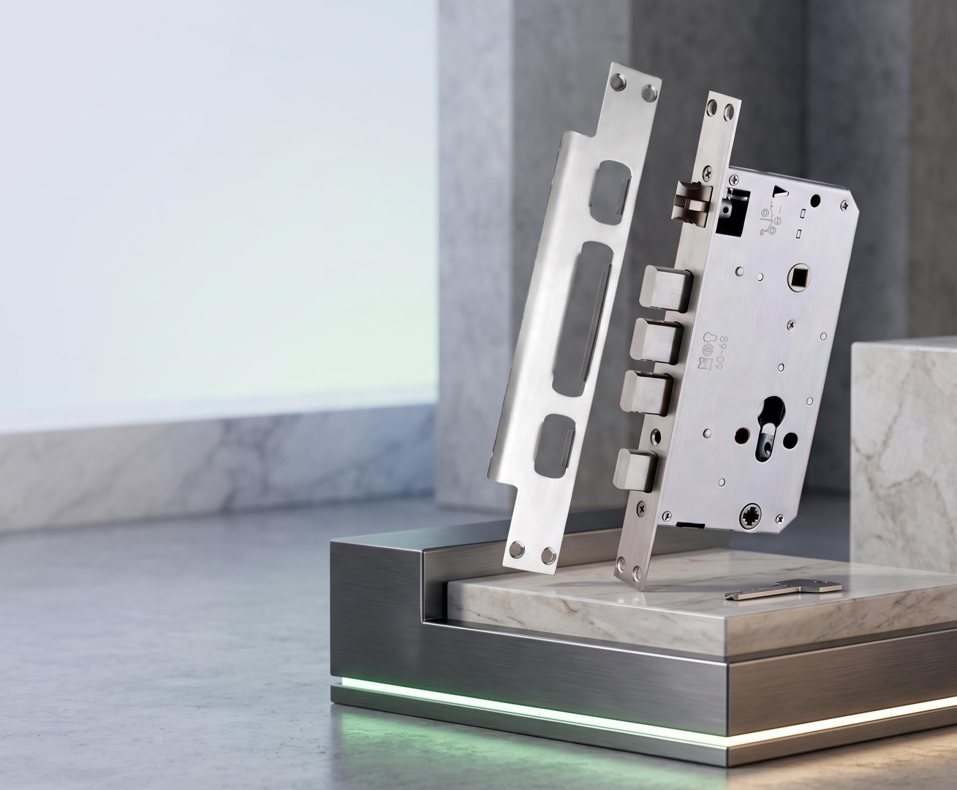 KEYPLUS 6068 Smart Lock Mortise smart lock product image