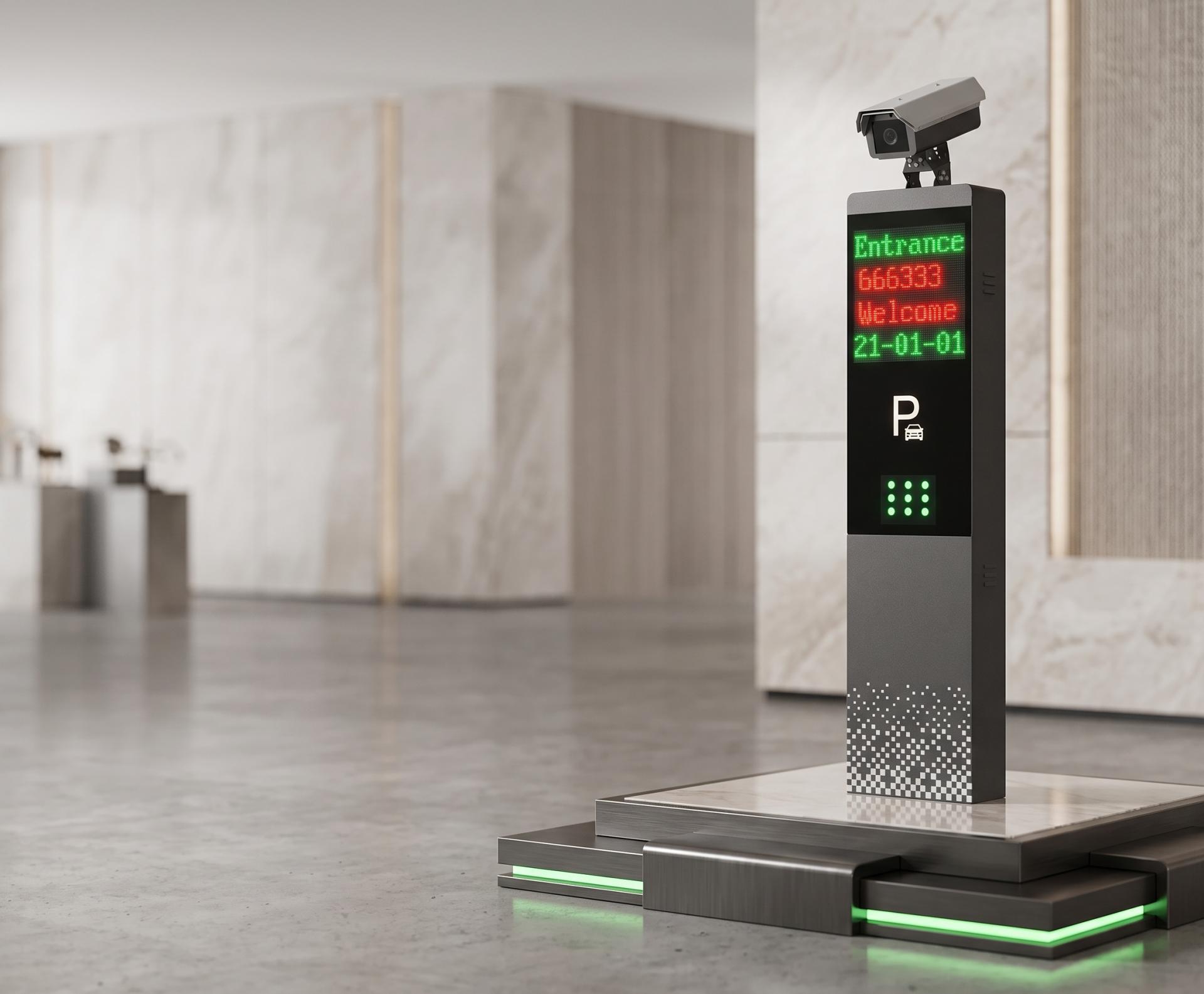 KEYPLUS NF-LPR-LED-Y2 All-in-One LPR Terminal smart lock product image